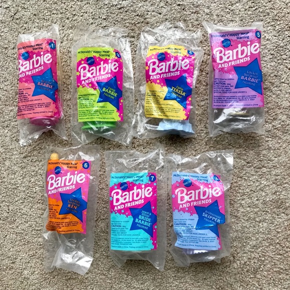 Barbie Other - 1994 McDonald’s Happy Meal Barbie & Friends